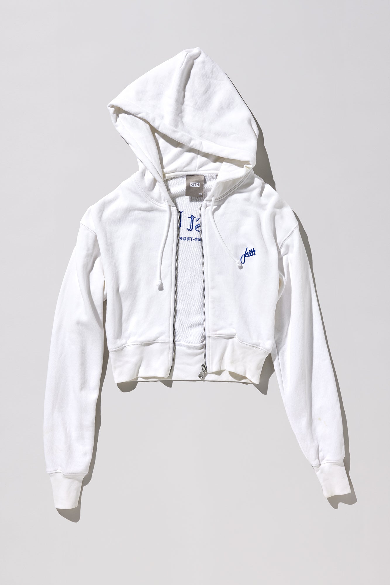 KITH ジップパーカー 着画