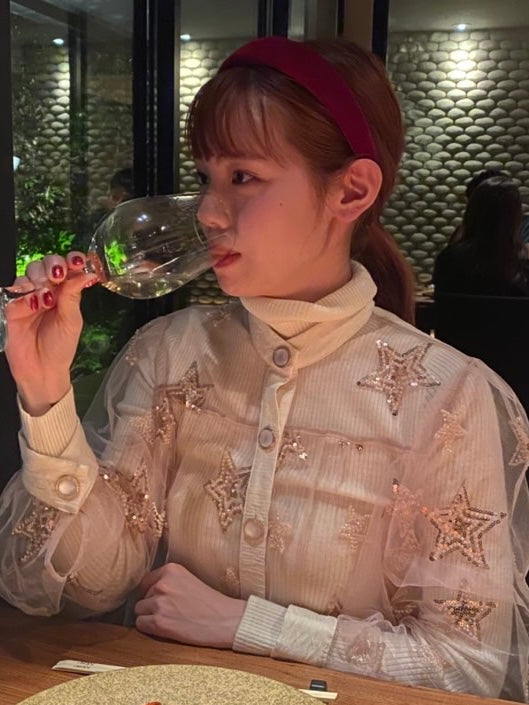 sister jane スパンコールTシャツ(長袖)　VINTAGE キャミソール